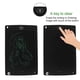 thumbnail image 3 of LCD Writing Tablet 8.5 Inch Drawing and Writing Board for Kids & Adults Handwriting Paper Doodle Pad for School Office Red, 3 of 5