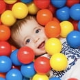 thumbnail image 5 of YUFER 200 Piece Ball Pit Balls for Kids & Toddlers, 2.2" Thickened Plastic Sensory Play Balls, Non-Toxic BPA-Free, Colorful, Pools, Bounce Houses, 5 of 8