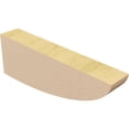 thumbnail image 5 of 2"W x 12"D x 4"H Thin Durham Rough Cedar Woodgrain TimberThane Corbel, Primed Tan, 5 of 6
