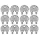 thumbnail image 2 of Abrazaderas de Cuerda de Alambre ANGGREK 12PCS M3 Acero Inoxidable para Fijar Muebles de Patio, 2 of 8