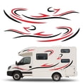 thumbnail image 1 of Car Auto Body Sticker Self-Adhesive Side Truck Graphics Decals Fitment for Camper Caravan RV Trailer, 1 of 7