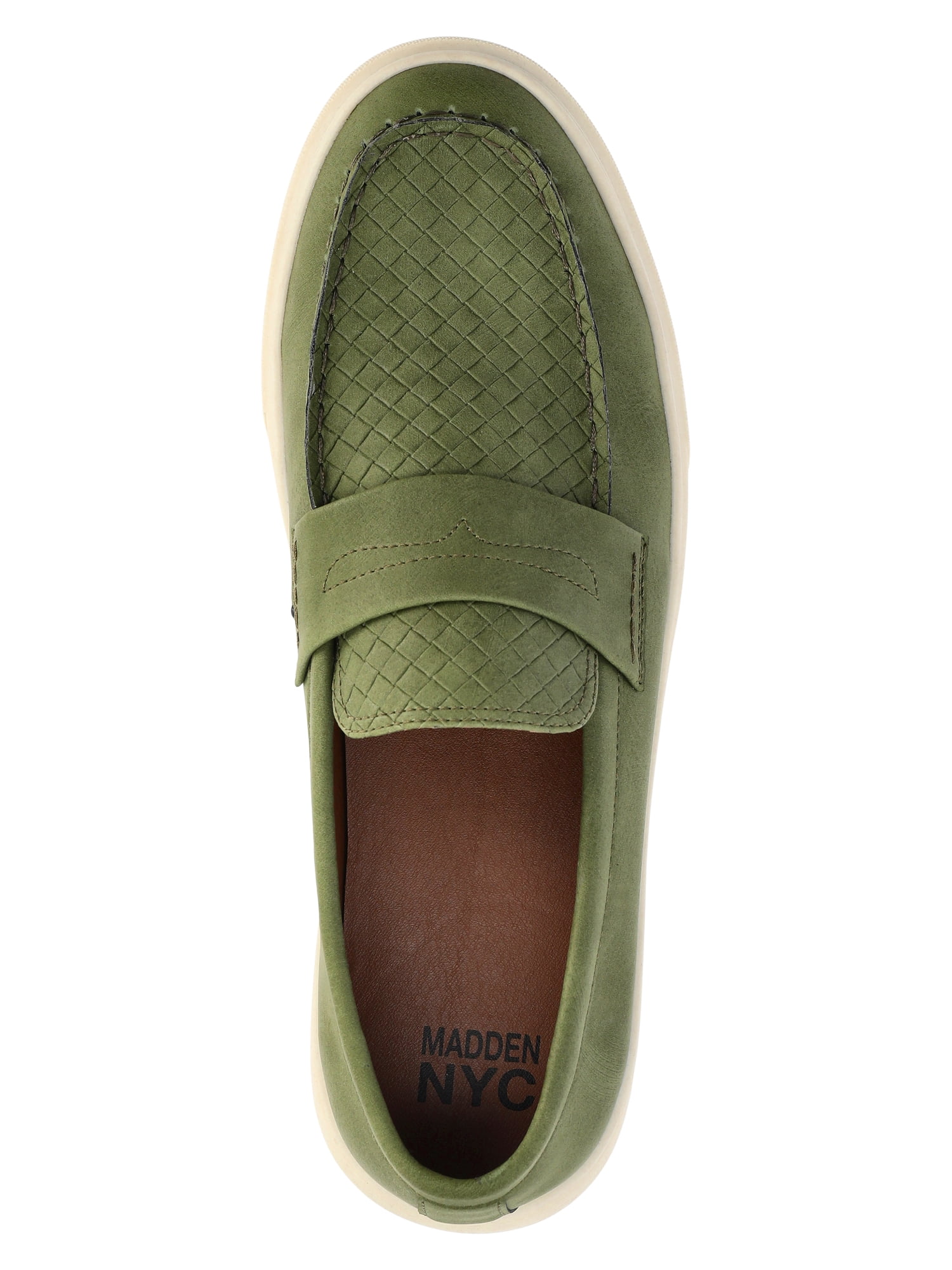 Madden NYC Men's Woven Driving Loafers