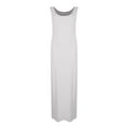 thumbnail image 5 of Mohiass Womens Cocktail Bodycon Sleeveless Slim Casual Tank Long Maxi Dress Gray 3XL, 5 of 5
