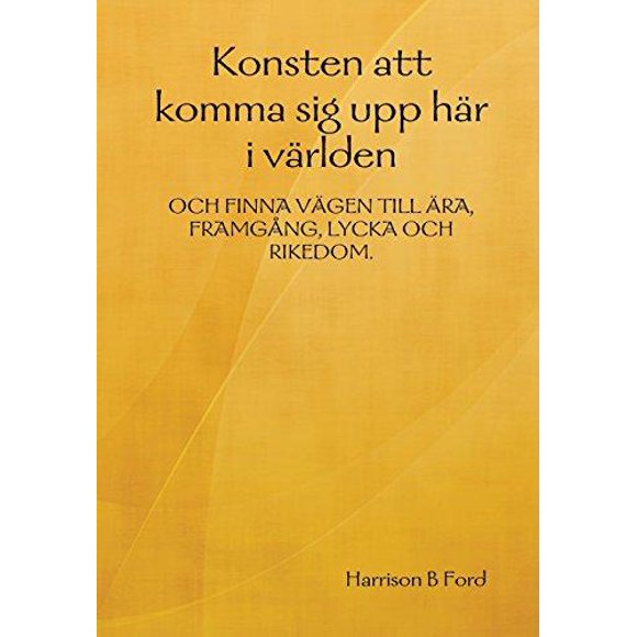 Konsten Att Komma Sig Upp HR I Vrlden