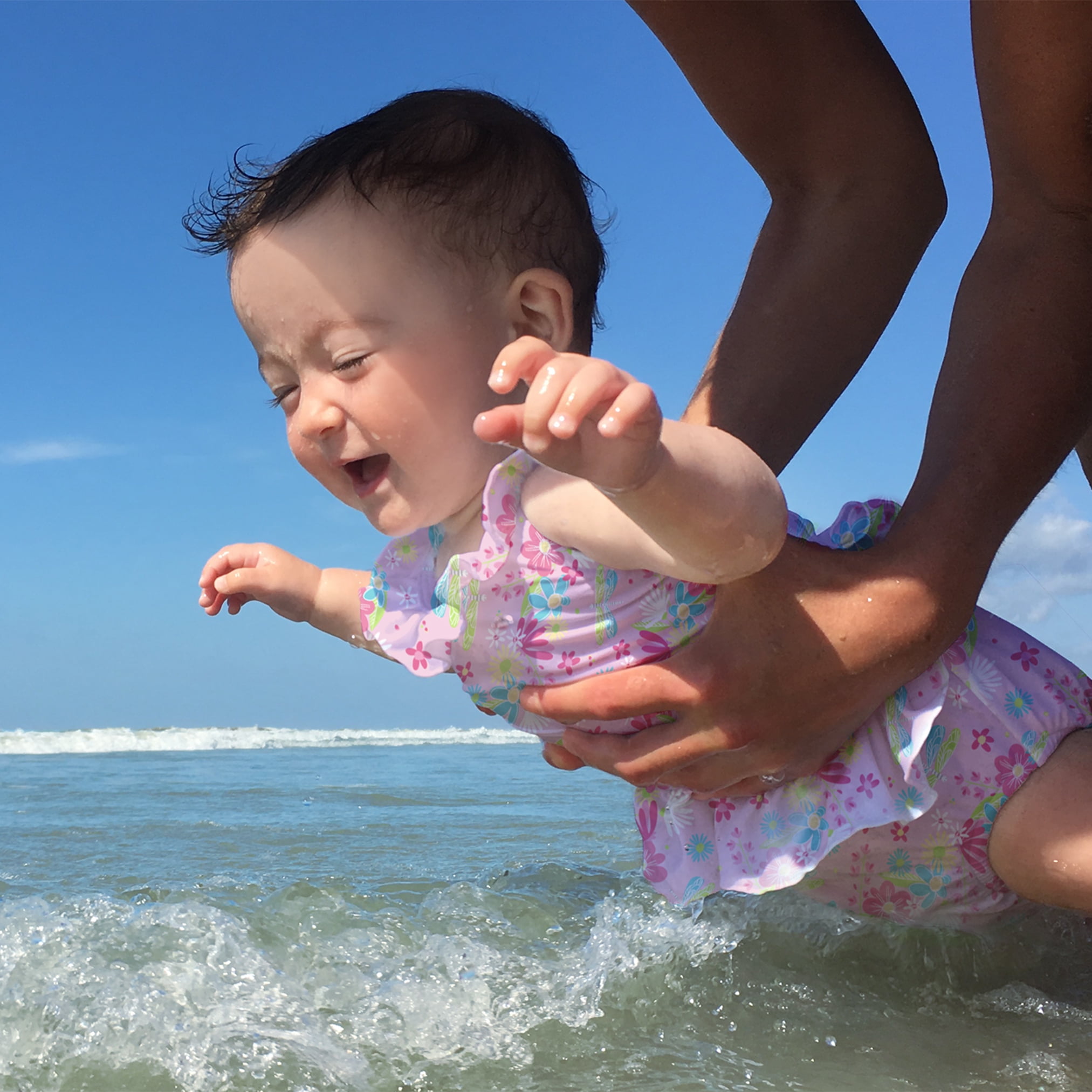 Baby swimsuit with hotsell built in diaper