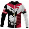 thumbnail image 4 of Personalized Poland Hoodie Women & Men 3D, Poland Pride Shirt Polish Eagle (Sweatshirt, S), 4 of 5