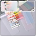 thumbnail image 3 of LABELEPH 50 Pcs Planches Échantillons Washi Ruban en Vrac Rose Plastique Design Simple pour Collègues, 3 of 8