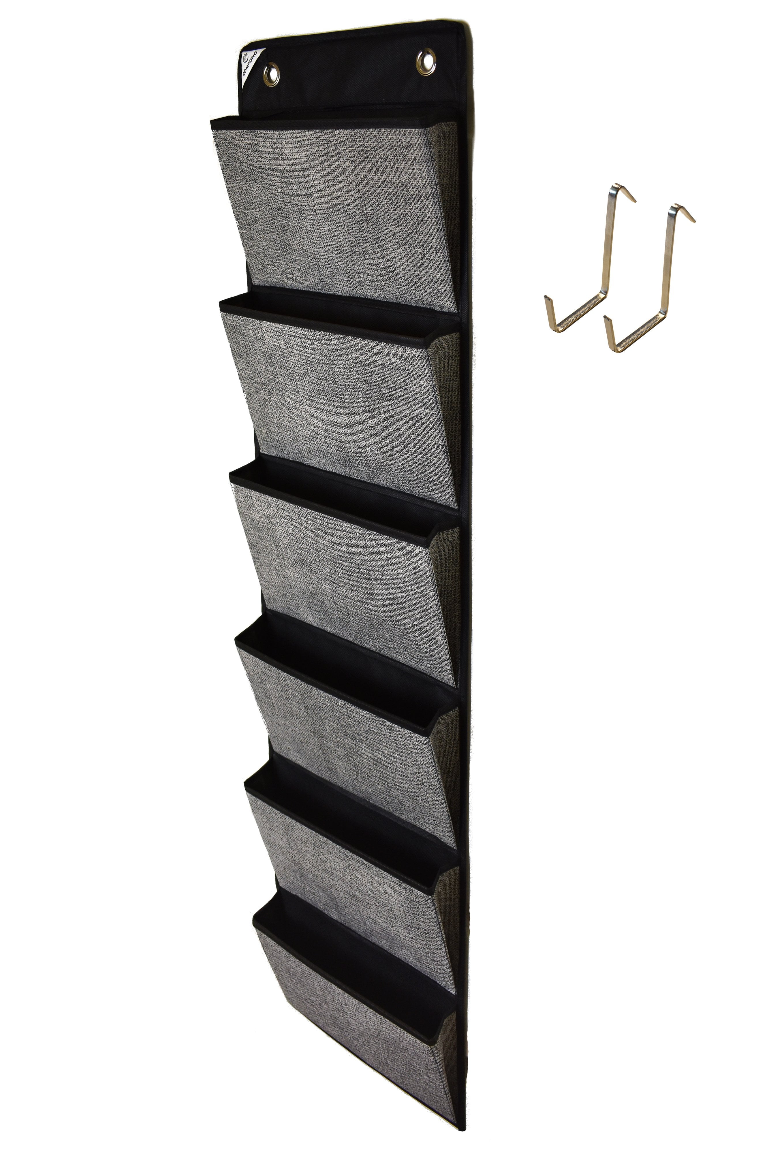 Compono Office Supplies Storage Organizer Includes 2 Over Door