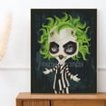 thumbnail image 3 of Kit de pintura de diamantes 5D DIY, niña, fantasma, Princesa de Halloween, mosaico de diamantes completo Cuadrado y Redondo, bordado, punto de cruz, decoración del hogar, 3 of 4