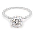 thumbnail image 3 of Solitaire Style, 1 3/4 cttw 8MM Round Cut Lab Created Moissanite Diamond Engagement Ring In 14K White Gold Over Sterling Silver (G-H Color, VVS1 Clarity, 1.75 Cttw)-10, 3 of 8
