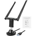 thumbnail image 2 of Antenne WiFi Double Bande 1200 Mbps Adaptateur WiFi USB pour PC Portable Universel, 2 of 4