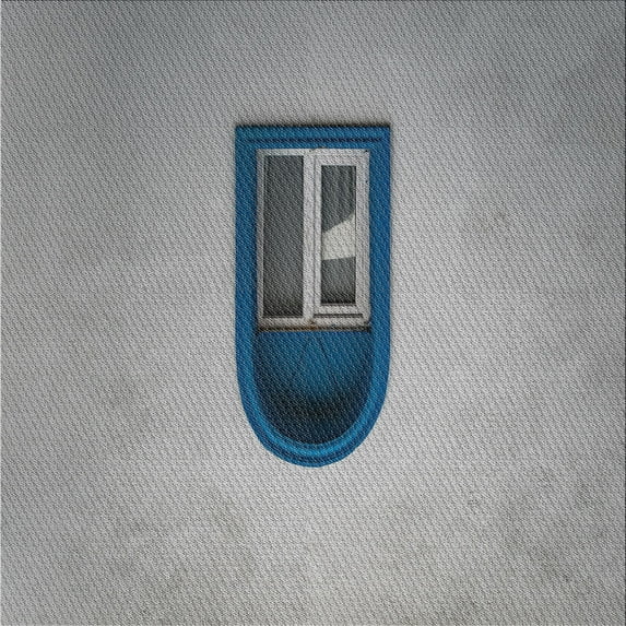 Ahgly Company Indoor Square Patterned Gray Novelty Area Rugs, 7' Square