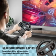 Necvior 1 Pair Ergonomic Game Console Controller Steering Wheel Accessories Suitable For Multiplayer Racing Ultimately Gameplay