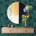 thumbnail image 6 of VEELIKE Teal Botanical Peel and Stick Wallpaper 17.7''x118'' Vintage Herbs Branches Bedroom Wallpaper Removable Green Floral Wallpaper Self Adhesive Teal Contact Paper for Walls Bathroom Living Room, 6 of 8