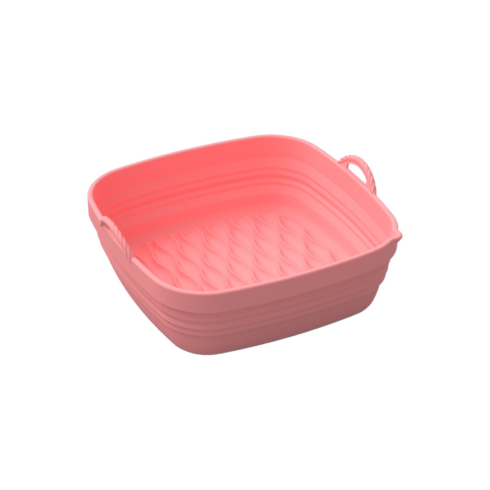 Square Dual Air Fryer Silicone Liners For Dual Air Fryer Basket Liners