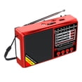 thumbnail image 1 of Radio MP3 Inalámbrica Portátil Banda Completa FM/AM/SW Con Pilas para Personas Mayores, 1 of 10