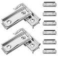 thumbnail image 3 of 10 abrazaderas metálicas para tablero de escritura, sujetapapeles de oficina, clips de fijación para menús, suministros para portapapeles., 3 of 7