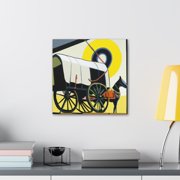 Vintage Wagon Gala - Canvas