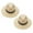 White, variant on Seductiva Items Sun Hats for Men Women 2 Pack Men Sun Hat Wide Brim Washable Friendly To Skin Beach Hat for Summer Summer Beach Hats 2PC