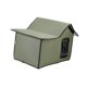 thumbnail image 2 of Refugio para gatos al aire libre, casa para gatos, tienda de campaña, fácil de montar, para exteriores, , casa cálida para gatos en, 2 of 9