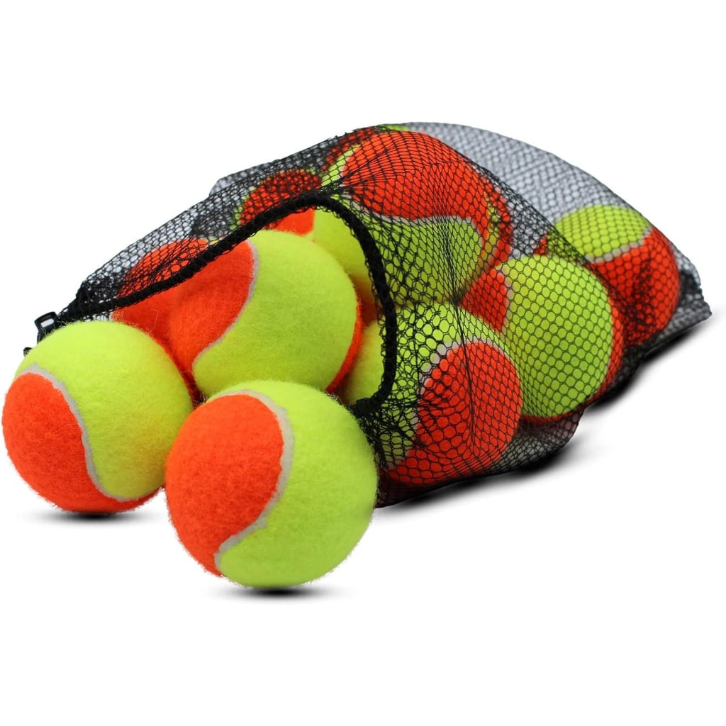 12pcs Beaches Tennis Paddleball Training Practice Sport Rubber Tennis High Elasticity Impacts Resistance Tennis