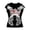 Black, variant on Grunge Shirts Emo Clothes Teen Girls Vintage Graphic Tee Y2k 2000s Goth Top Women Mcbling Short Sleeve Streetwear top
