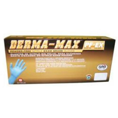 SAS  Derma-Max 8 Mil Nitrile Gloves X-Large 50 Per Box