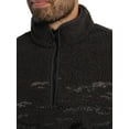thumbnail image 5 of Levi's Idyllwild Sherpa Popover Fleece, Black, 5 of 6
