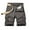 Gray, variant on Abcnature Men's Athletic Shorts, Sports Gym Running Short Pants, Men Casual Solid Zipper Button Pockets Cropped Cargo Shorts, Cargo Casual Hiking Shorts Gray M