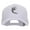 White, variant on Tattoo Koi Fish Embroidered Pro Style Twill Caps - White OSFM