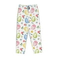 thumbnail image 4 of Balery Easter Egg3 print Women's Pajama Pants,Ultra Lightweight Pjs,Lounge Pant-Large, 4 of 9