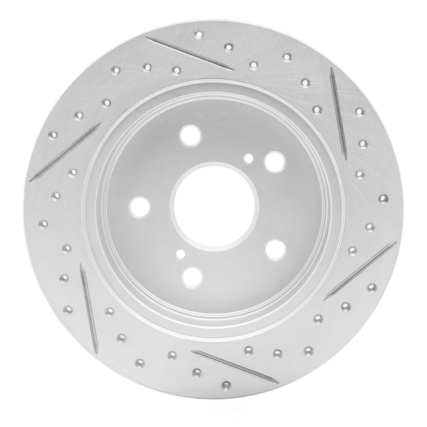 Dynamic Friction Company 830-75041L DFC Geoperformance Rotor - Drilled and Slotted