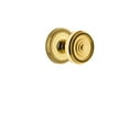 thumbnail image 3 of Grandeur Newsol_Prv_234 Newport Solid Brass Rose Privacy Door Knob Set - Bronze, 3 of 6