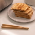 thumbnail image 5 of Joyce Chen Burnished Bamboo Toaster Tongs, 6.5 Inch, 5 of 9