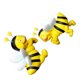 thumbnail image 1 of unbranded 2Par Estatua De Abeja Colgante En Resina Para Macetas De Jardín Patio, 1 of 8