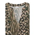 thumbnail image 5 of LASCANA Women's Animal Print Tiered Dress Ruffles, 5 of 5