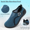 thumbnail image 3 of Barerun Women's Water Shoes Quick-Dry Barefoot Flat Sandals, Wide Width, Round Toe, Non-Slip, 11, 3 of 9