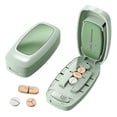 thumbnail image 6 of Portable Pill Cutter,2026 Adjustable 1/2 1/4 Pills Cutter and Splitter,Accurately Cuts Multiple Pills - Easy Open Snap Button,Detachable Nonslip V-Shaped Pad,for Cuting Vitamins,Tablets, 6 of 8