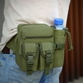 thumbnail image 6 of Water-Resistant Waist Pack with Bottle Pocket for Hiking Climbing and Outdoor Sports, 6 of 8