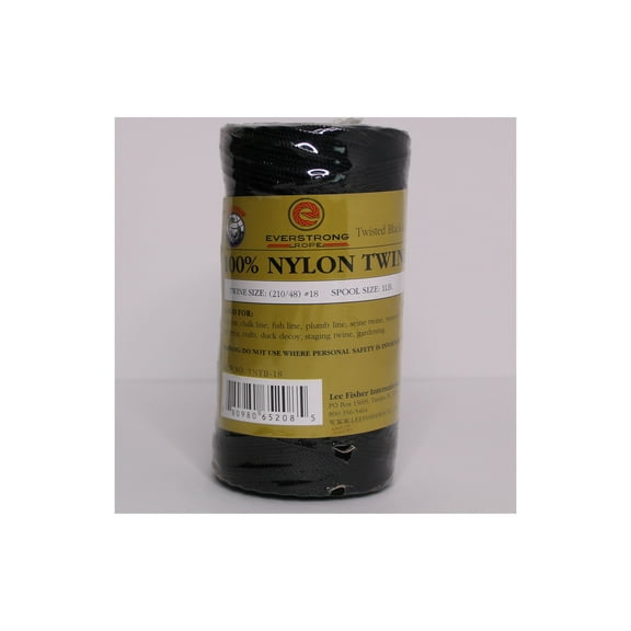 Joy Fish Black & Tarred Nylon Twine #18