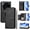 YB01, variant on Zipper Wallet Phone Case for VIVO X300 ULTRA 5G-7 Card Slots RFID Blocking Flip Cover with Wrist Strap, Kickstand & Strong Magnetic Closure.S02