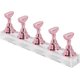 thumbnail image 1 of Base magnética para práctica de uñas, soporte para puntas de uñas para uñas, juego de manicura, herramienta para uñas postizas, manicura(rosa), 1 of 5