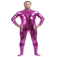 thumbnail image 1 of Traje de cuerpo completo de brillante Traje Zentai de una pieza Unitard Cosplay Catsuit para adultos S Baoblaze Body Zentai, 1 of 7