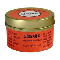 shyuyusa Emergency Survival Candle Windproof Camping Candles Odorless Smokeless Emergency Candles 24 Hours Lighting For Home Outdoor