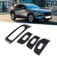 thumbnail image 4 of Pegatina 4 Uds marco de interruptor de ventana reemplazo de estilo de fibra de carbono para Mazda CX-30 conducción a la izquierda 2020 Unbranded 1614210095011, 4 of 8