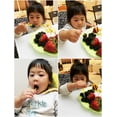 thumbnail image 5 of For Your Love Fruit Tray Candy Serving Plate with Cute Bee Picks EHD, 5 of 6