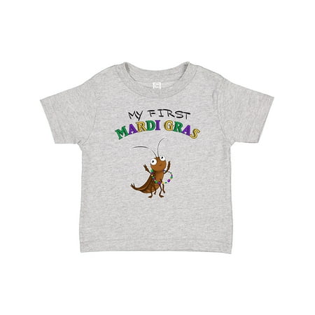 

Inktastic My First Mardi Gras-roach Gift Baby Boy or Baby Girl T-Shirt