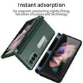 thumbnail image 3 of Case For Samsung Galaxy Z Fold 3 5G Shockproof Case Cover With S Pen Slot Hinge Protector Magnetic Kickstand, 3 of 8