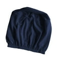 thumbnail image 4 of Luzkey Housse de Tabouret Repose-Pieds, Housse de Rangement pour Pouf Rond, Housse Douce Lavable à la Machine pour Pouf, Housse de Pouf pour Salon Chambre Bleu Marine, 4 of 8