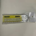 thumbnail image 5 of YANHAIGONG Back To School Supplies Sale!Small Solar Calculators for School,School Calculator,3-in-1 10cm Solar Ruler Calculator Multifunctional Large Display Screen Mini Solar Card Ruler Calculator, 5 of 5
